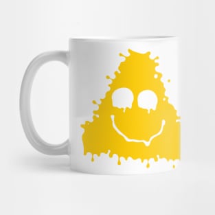 Yellow Smile Face triangle Mug